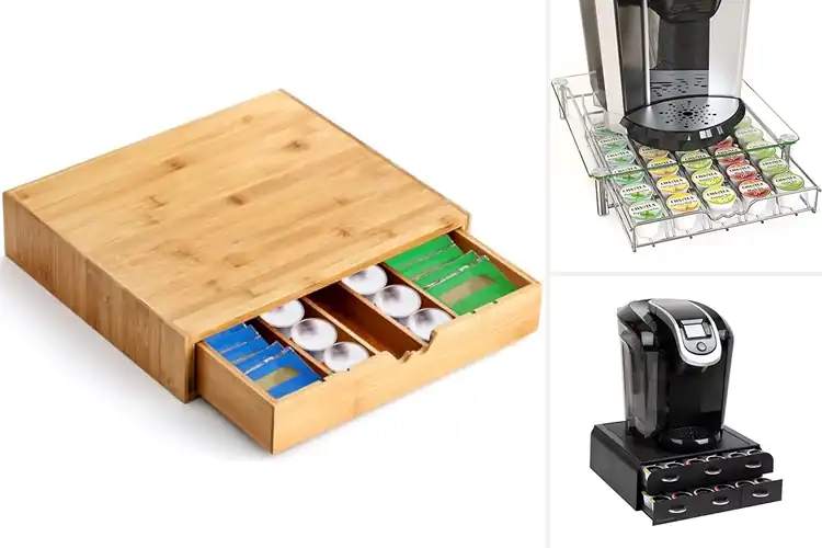 Detailed view of Best 14 Inch Coffee Drawer Fit: Organize Pods in Style
