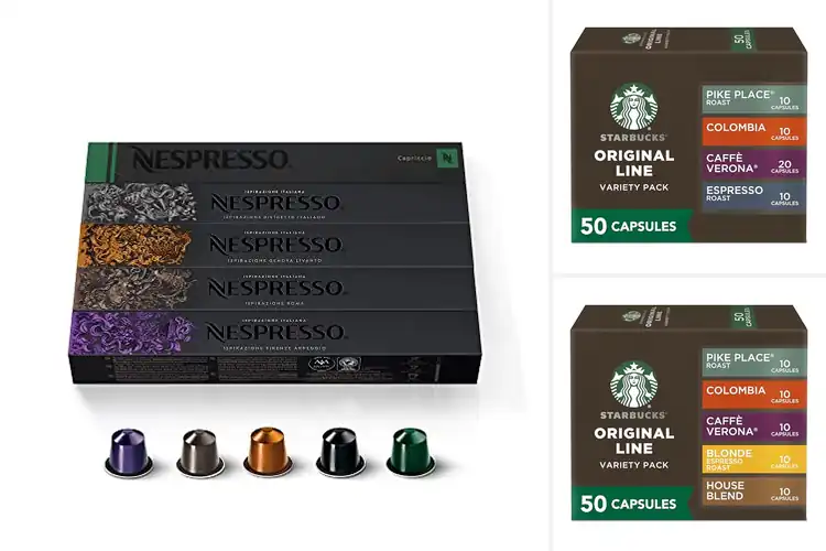Detailed view of Best 50 Count Espresso Pods Bundle
