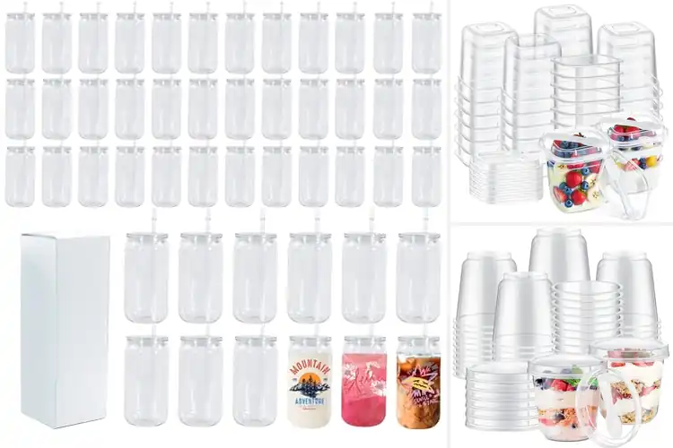 Detailed view of Best 50 Cup Jar Sets for Leak-Proof Daily Storage & Sipping