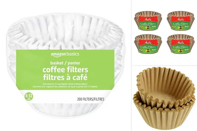 Detailed view of Best 8-12 Cup Coffee Filters: Brew Cleaner, Smoother Cups