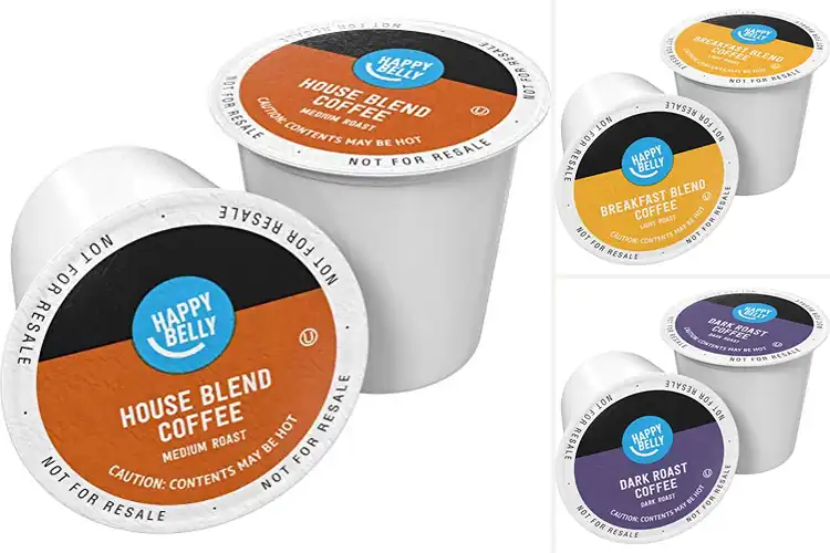 Detailed view of Best Amazon Brand Happy Belly Coffee Pods