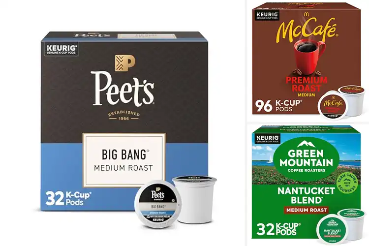 Detailed view of Best Balanced Medium Roast Coffee Pods