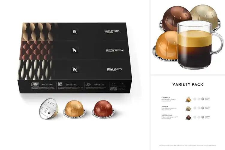 Detailed view of Best Barista Flavored Coffee Pods