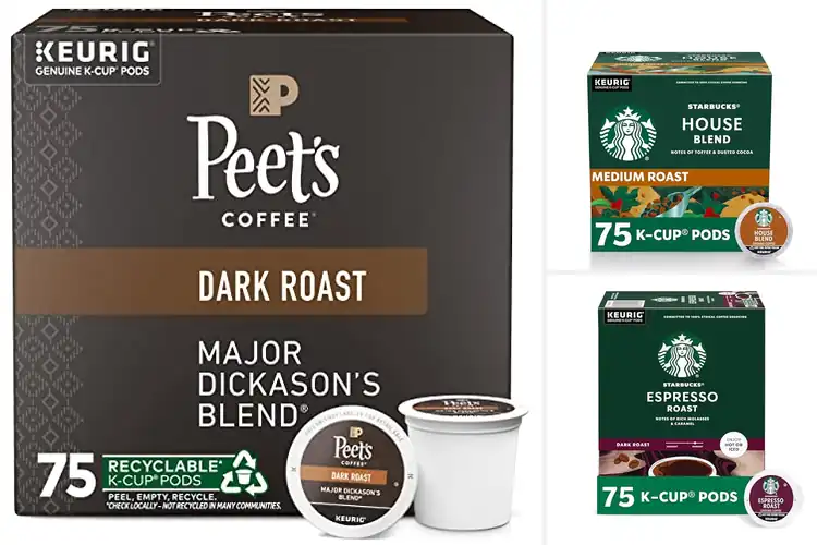 Detailed view of Best Boxed Keurig Pods 75 Count