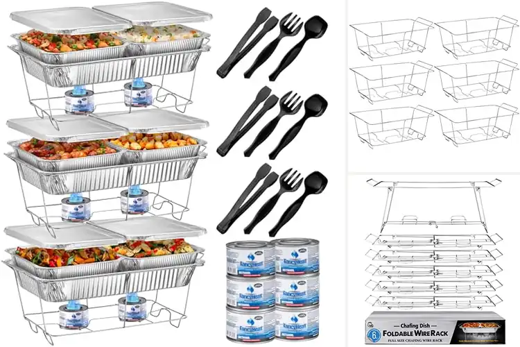 Detailed view of 10 Best Breakfast Buffet Sets for Effortless Mornings