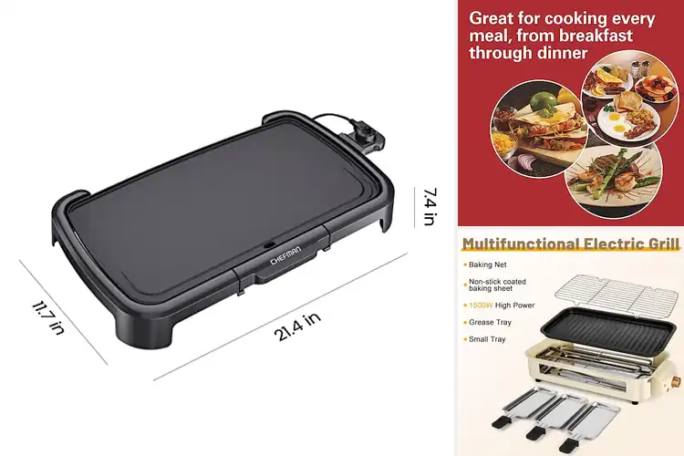 Detailed view of 4 Best Breakfast Indoor Grills for Quick, Tasty Meals