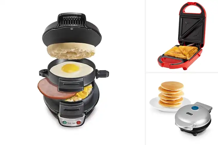 Detailed view of 10 Best Breakfast Mini Grills for Quick, Tasty Meals