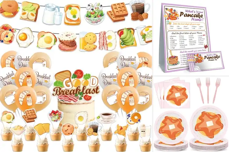 Detailed view of 10 Best Breakfast Party Sets to Brighten Your Table