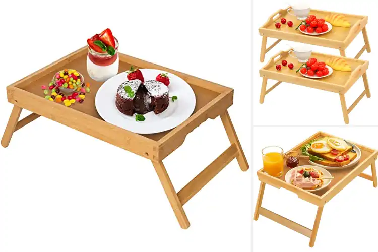 Detailed view of 10 Best Breakfast Trays for a Cozy, Easy Morning