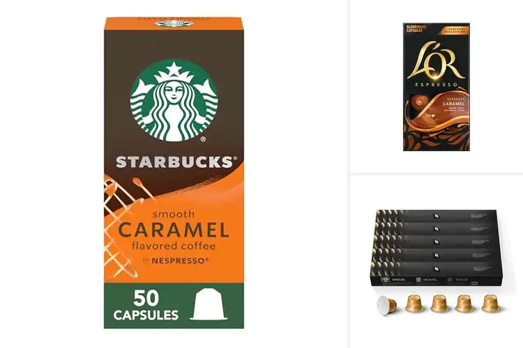 Detailed view of Best Caramel Coffee Capsules