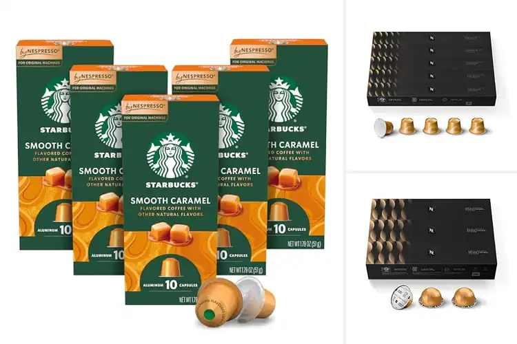 Detailed view of 10 Best Caramel Espresso Pods: Smooth Caramel Bliss