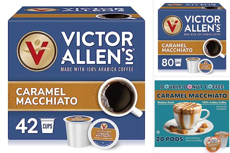 Detailed view of Best Caramel Macchiato K-Cup Pack: Your Perfect Daily Brew