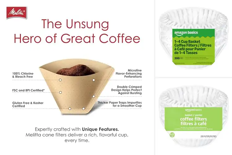 Detailed view of Best Coffee Filters for Flavor: Elevate Your Brew Today