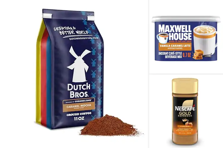 Detailed view of Best Coffee With Milk Caramel Notes