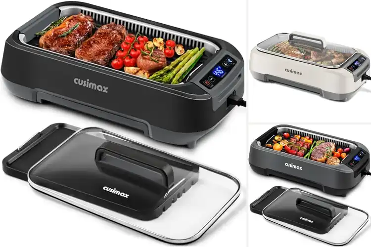 Detailed view of 10 Best Compact Breakfast Grills for Fast Morning Meals
