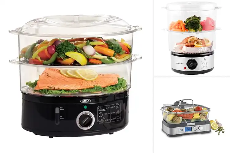 Detailed view of 10 Best Countertop Steamers for Healthier, Easier Cooking