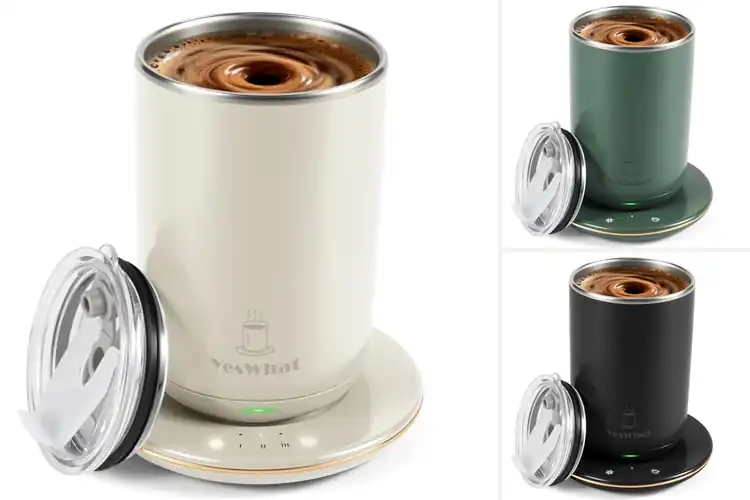 Detailed view of Best Detachable Base Heating Coffee Mug