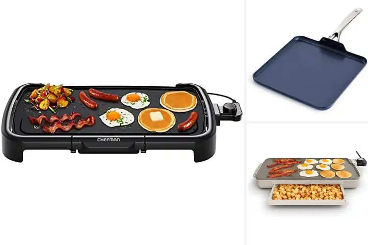Detailed view of 10 Best Dishwasher Safe Breakfast Griddles for Easy Mornings