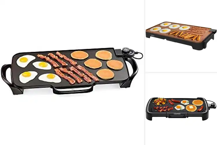 Detailed view of 10 Best Electric Griddles for Fast, Easy Cooking
