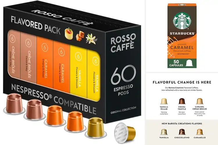 Detailed view of 10 Best Flavored Coffee Capsules: Taste Nirvana