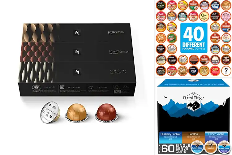 Detailed view of 10 Best Flavored Coffee Pods: Tasty & Effortless Brews