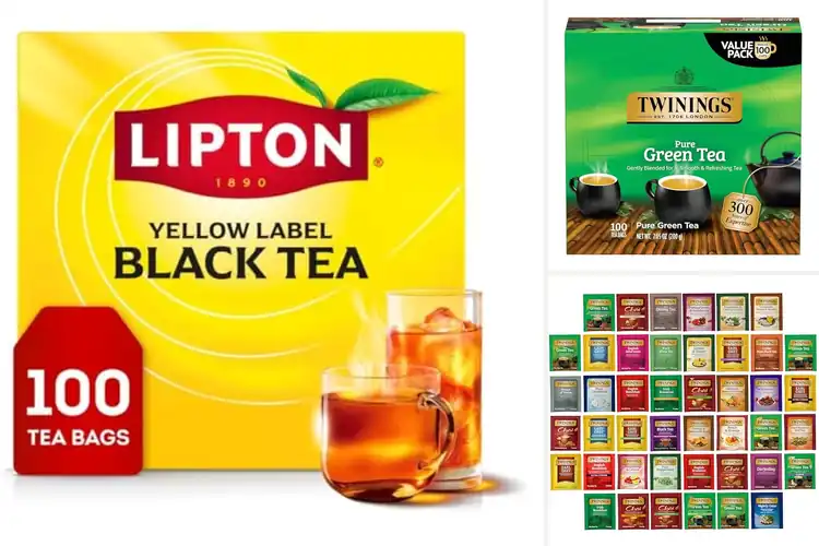 Detailed view of Best Fresh Individually Wrapped Tea Bags