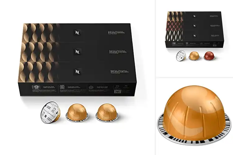 Detailed view of 10 Best Golden Caramel Nespresso Vertuo Pods – Must-Try