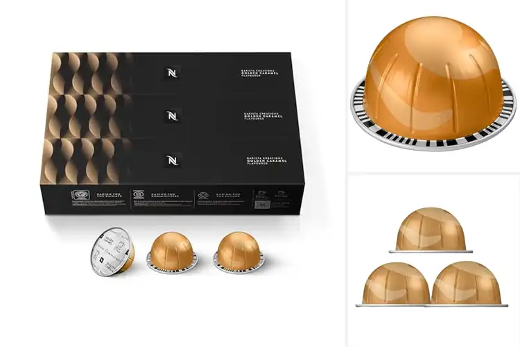 Detailed view of Best Golden Caramel Pods