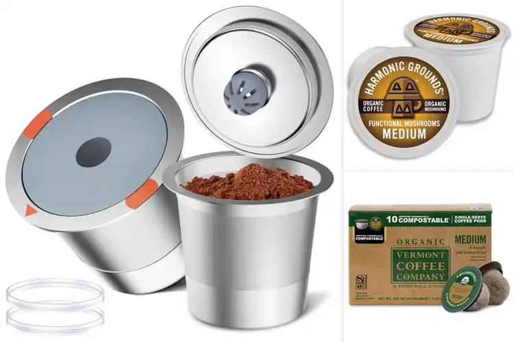 Detailed view of Best Ground Alternative Coffee Pods