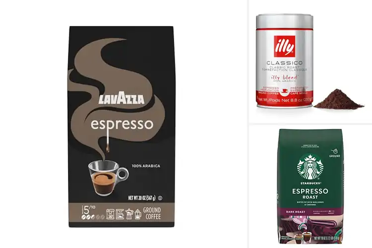 Detailed view of Best Ground Espresso Coffees