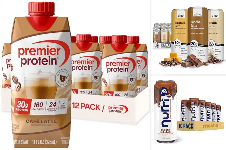 Detailed view of Best High Caffeine Protein Drinks