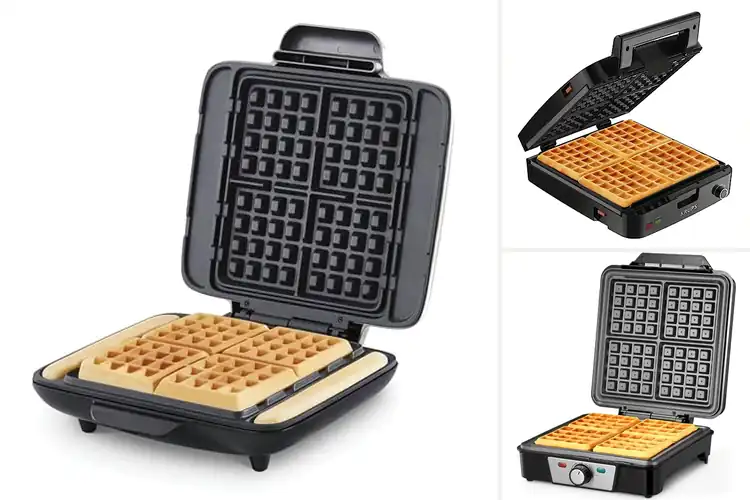 Detailed view of 10 Best Large Capacity Waffle Makers for Quick Feasts