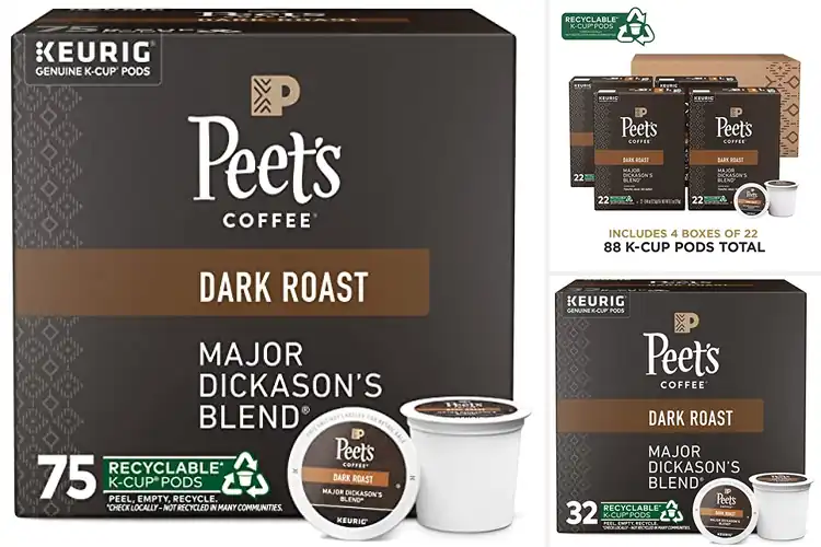Detailed view of 10 Best Major Dickason’s Blend K-Cups: Bold Flavor Daily