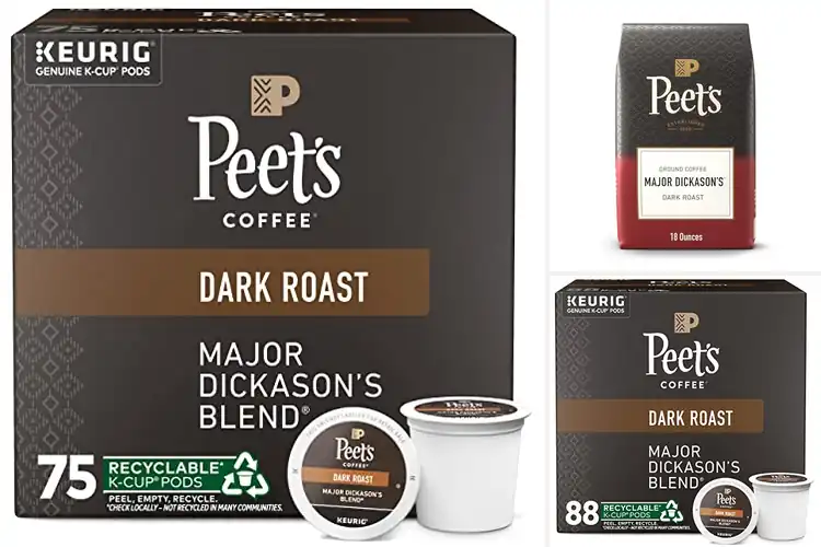 Detailed view of Best Major Dickason’s Blend: Bold, Rich, Pure Coffee Delight