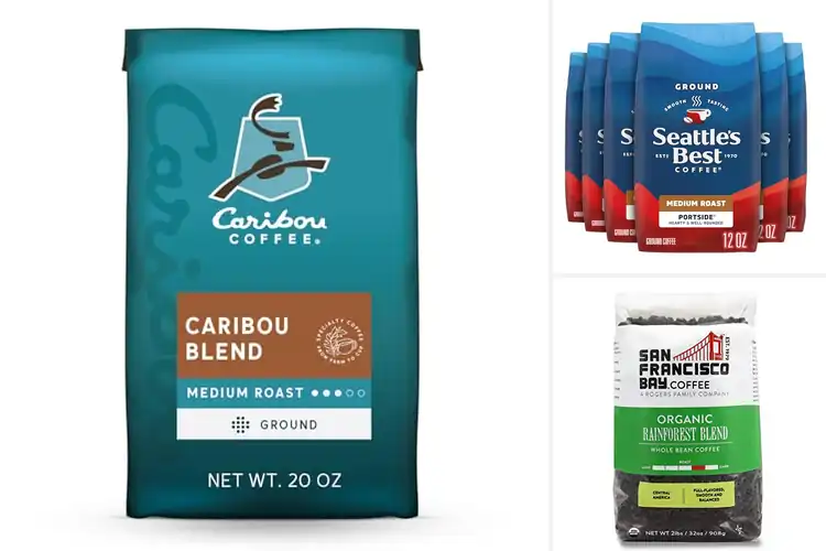 Detailed view of Best Medium Dark Roast Coffee Blends for Smooth Flavor