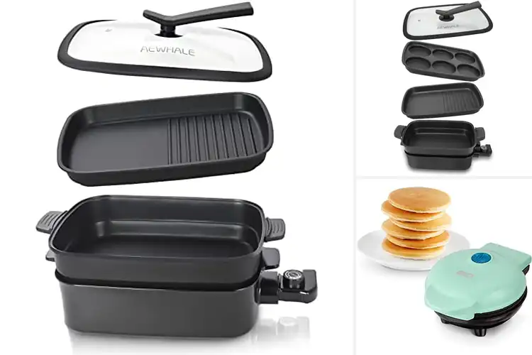 Detailed view of 10 Best Mini Griddles for Quick & Easy Cooking