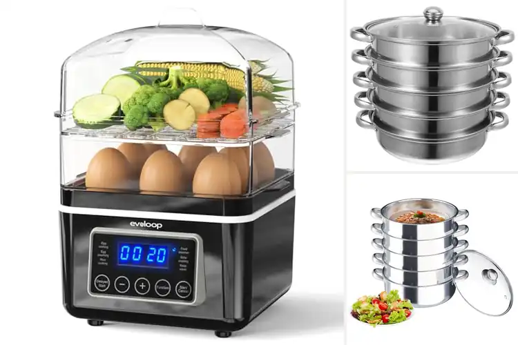 Detailed view of 10 Best Multi Tier Breakfast Steamers: Easy Mornings