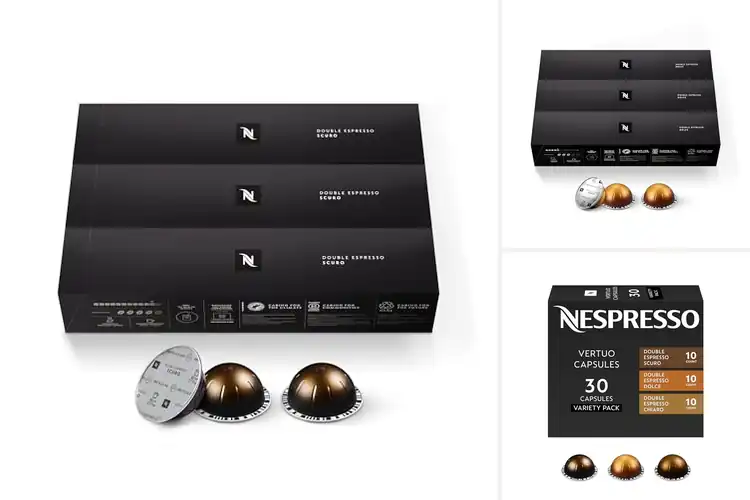 Detailed view of Best Nespresso Vertuo Double Espresso Capsules
