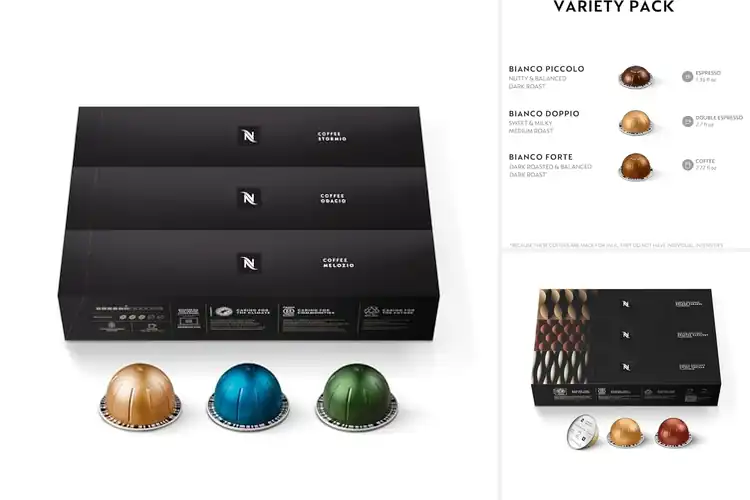 Detailed view of Best Nespresso Vertuo Variety Pack