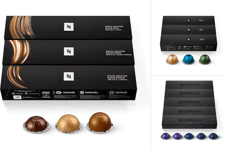 Detailed view of Best Nespresso Vertuolinet Variety Pods