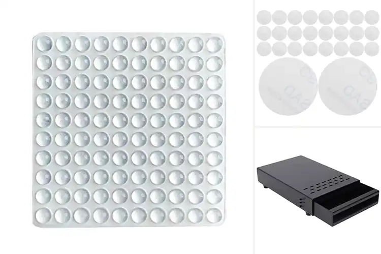 Detailed view of Best Non Slip Coffee Drawer Feet