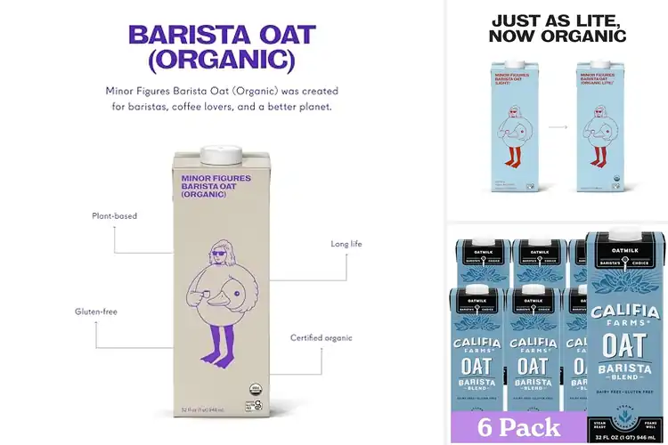 Detailed view of 10 Best Oat Milks for Creamy, Delicious Drinks