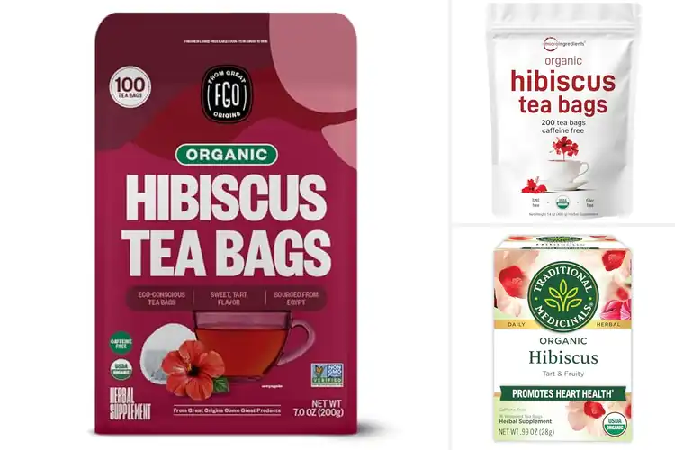 Detailed view of 10 Best Organic Hibiscus Teas: Top Picks