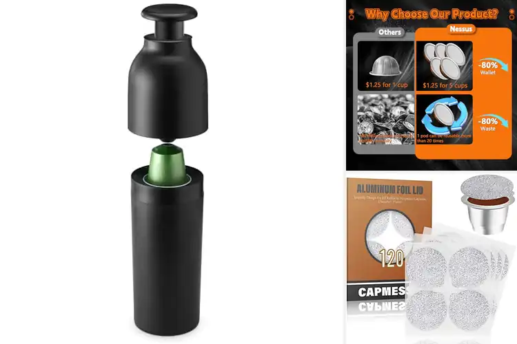 Detailed view of Best Recycling Aluminum Capsules Nespresso