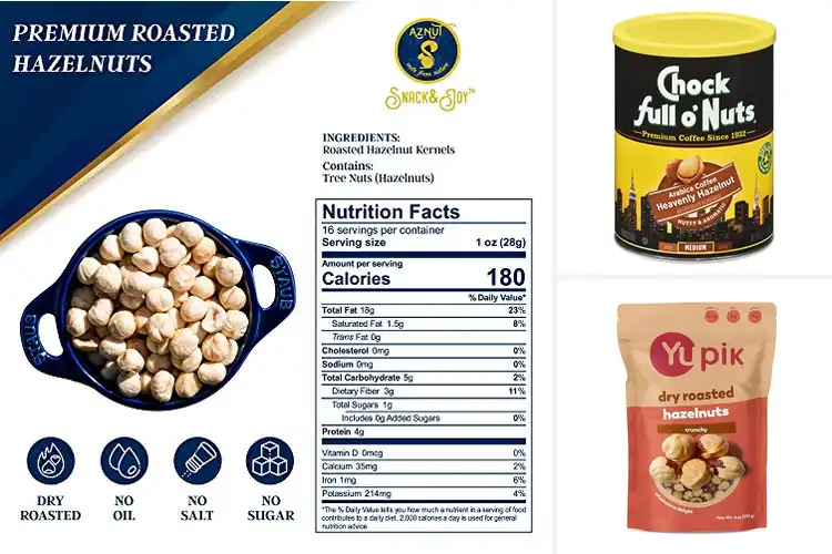 Detailed view of Best Roasted Hazelnut Aromas
