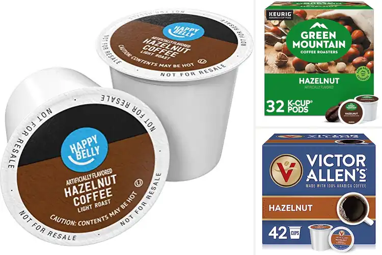 Detailed view of Best Roasted Hazelnut Flavor Pods