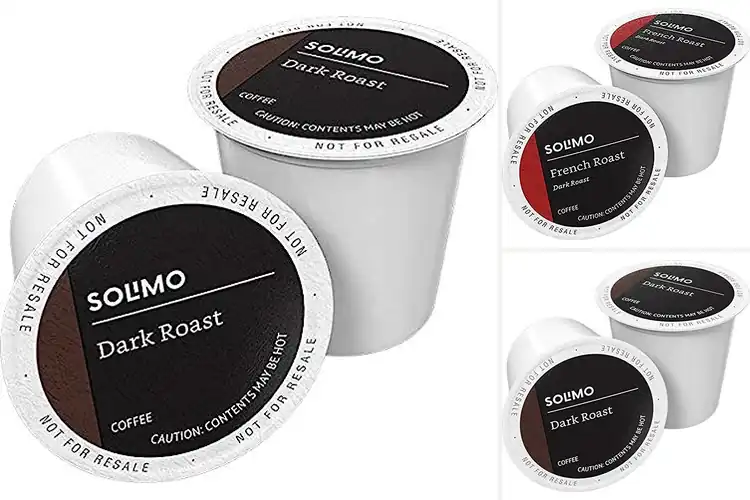 Detailed view of 4 Best Solimo Dark Roast Coffee Pods Bold & Smooth Brew