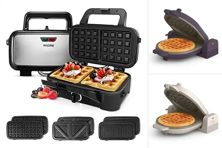 Detailed view of 10 Best Space Saving Waffle Makers for Tiny Kitchens