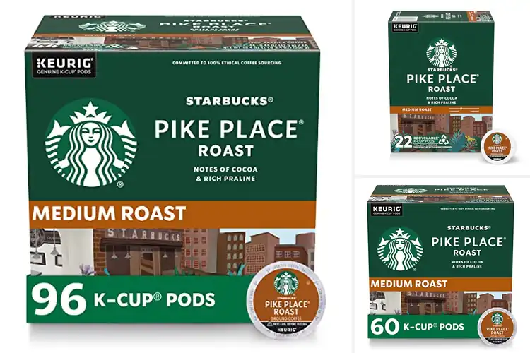 Detailed view of Best Starbucks Pike Place Pods