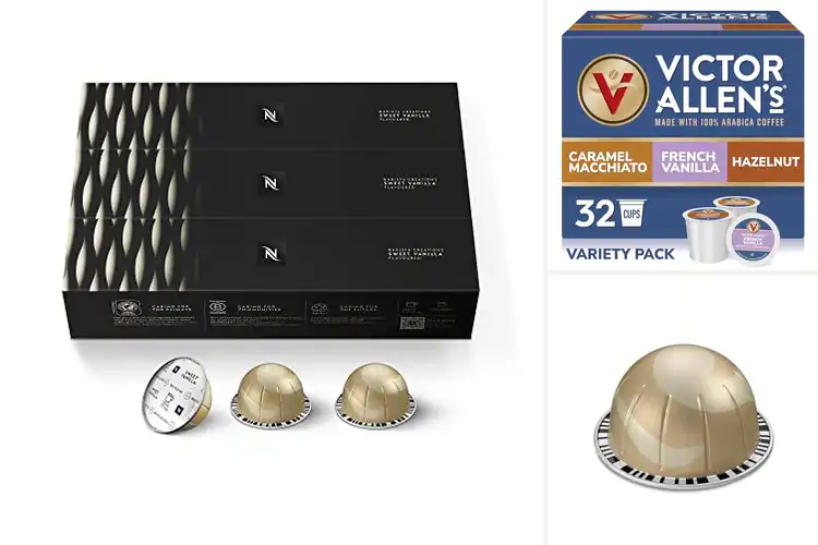 Detailed view of Best Sweet Vanilla Flavored Coffee Pods